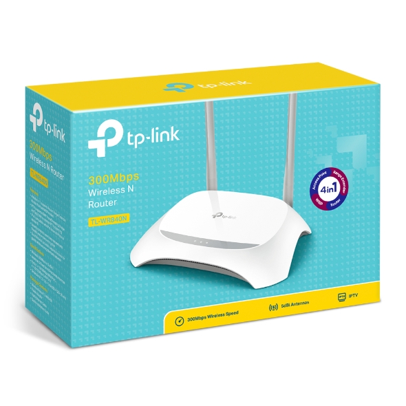 TP-LINK WR840N N300 WI-FI ROUTER