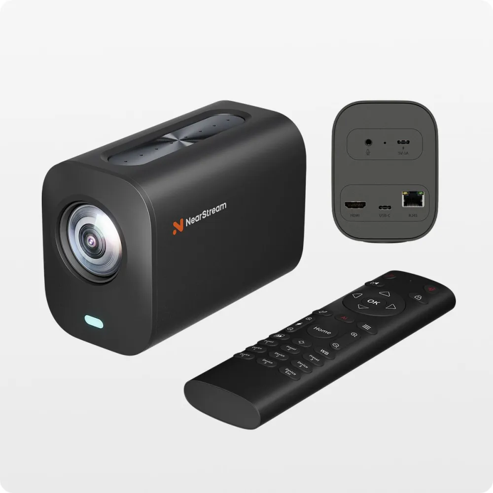 NearStream VM20:  4K AI Noise-Canceling Streaming Camera 