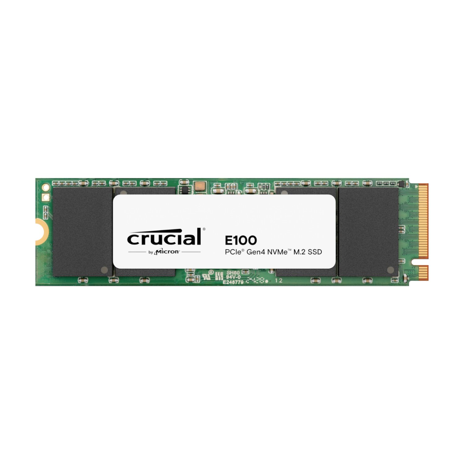 Crucial E100 1TB PCIe Gen4 2280 NVMe