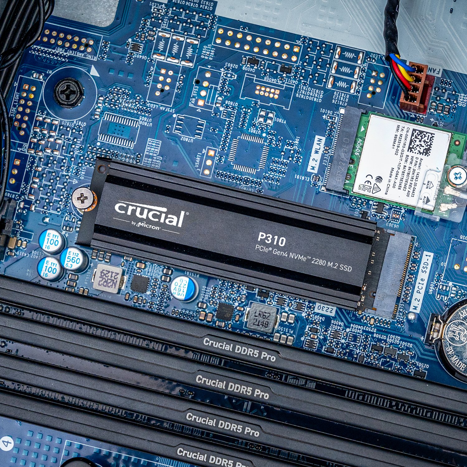 Crucial P310 2TB M.2 NVMe SSD with Heatsink