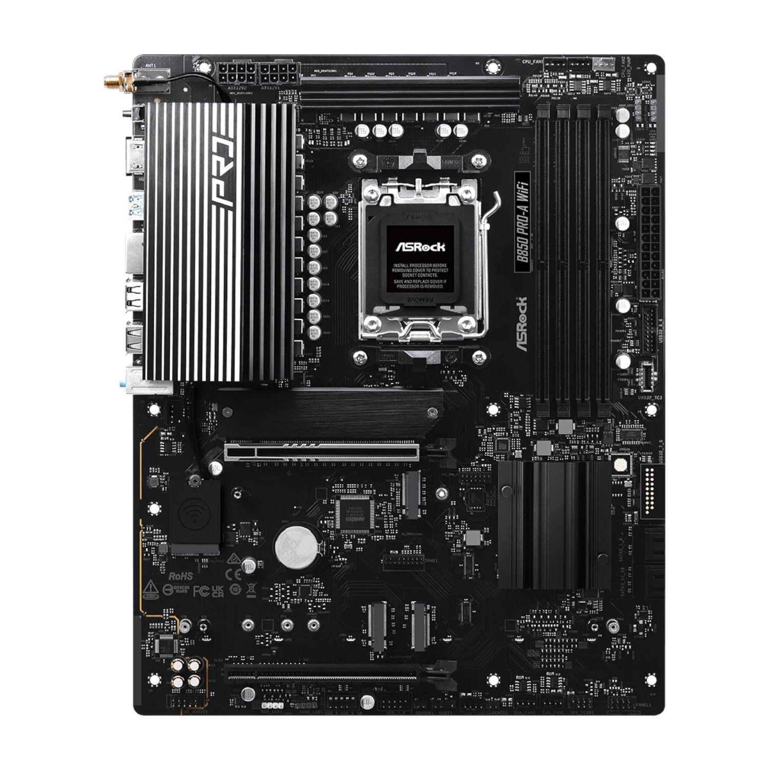 ASRock B850 Pro-A Wi-Fi AM5 ATX Motherboard