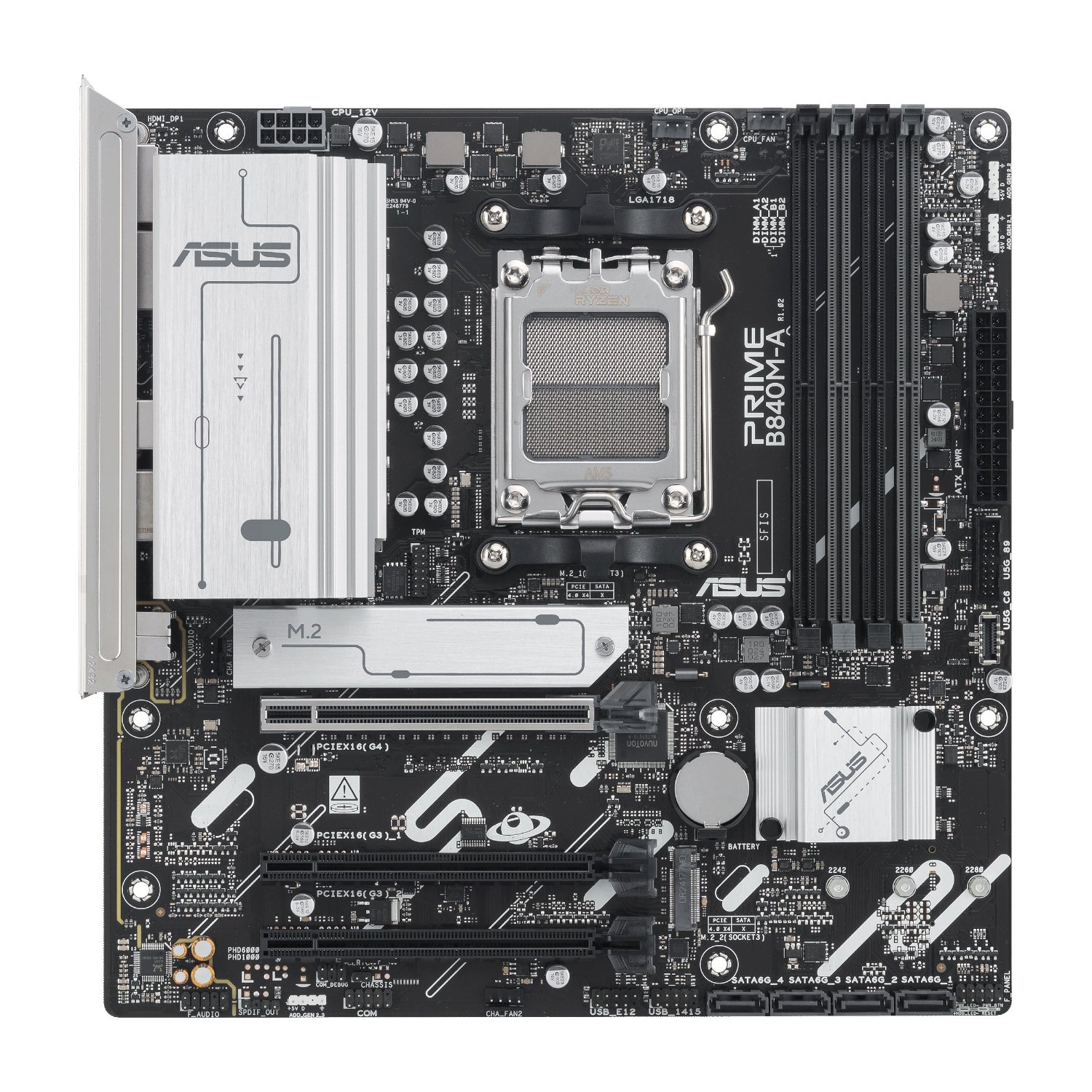 Asus PRIME B840M-A-CSM AM5 Micro ATX Motherboard