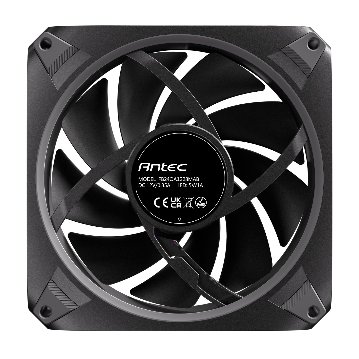 Antec ORBIT PWM 120mm ARGB Fan 3 Pack – Black
