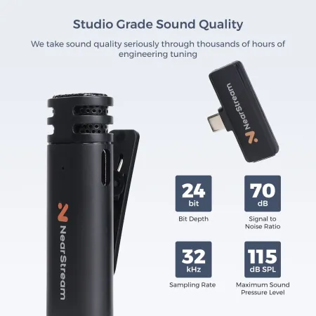 NearStream AWM10T Mini Wireless Microphones